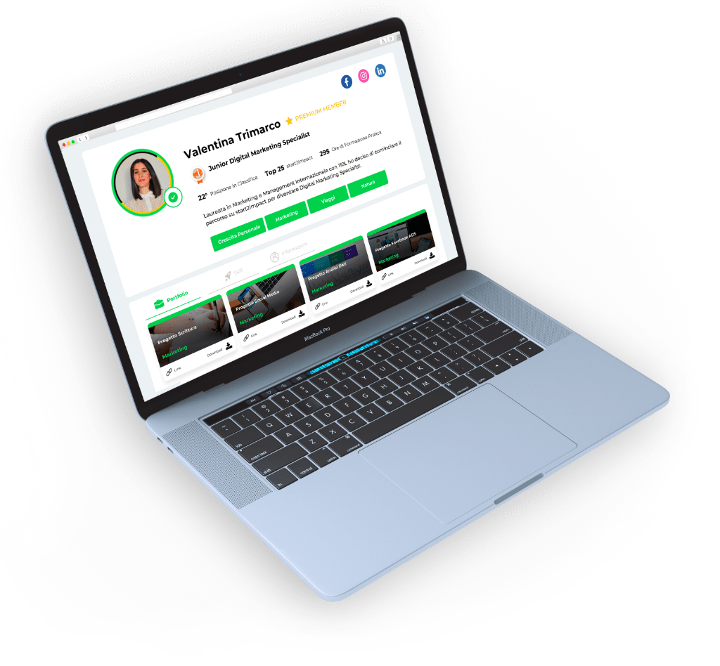realizzare portfolio progetti marketing
