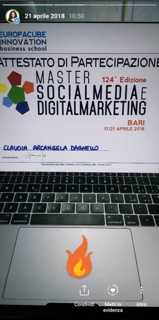 claudia dagnello studiare digital marketing