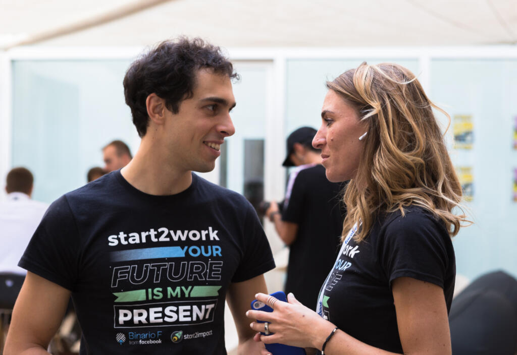 gherardo e virginia fondatori di start2impact hanno dovuto affrontare molti fallimenti prima di portare al successo la loro startup