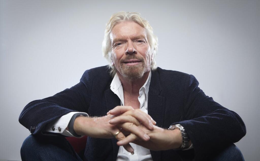 persone di successo Richard Branson fondatore del Virgin Group