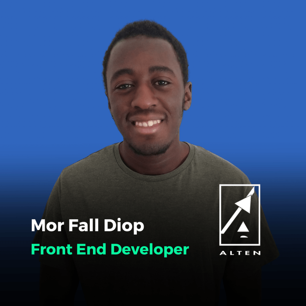 Mor Fall Diop, Front End Developer in Alten
