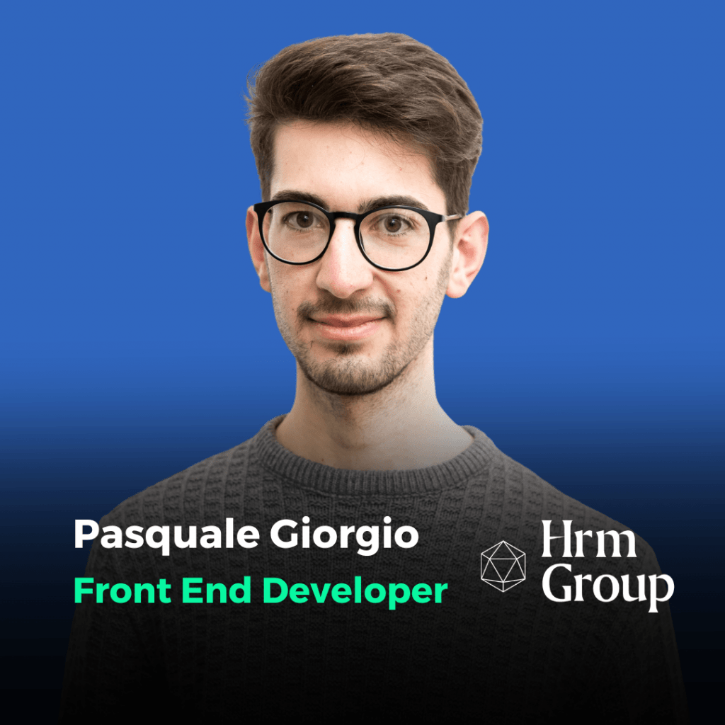Pasquale Giorgio, Front End Developer in HRM Group