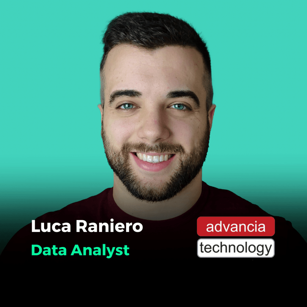 Luca Raniero, Data Analyst in Advancia Technology