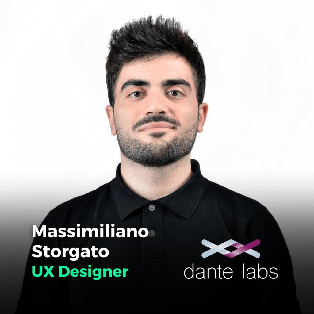 Massimiliano Storgato, UX Designer in Dante Labs