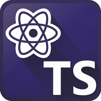 icona TypeScript e React