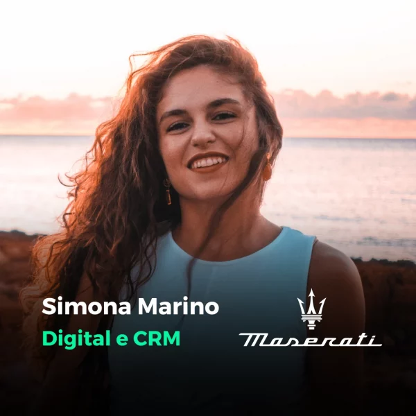 Simona Marino, Digital e CRM in Maserati