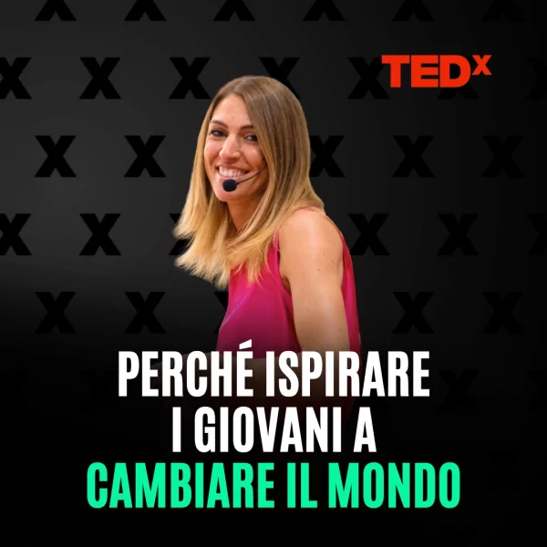 Clicca per riprodurre il video del TEDx di Virginia Tosti dal titolo "Perché ispirare i giovani a cambiare il mondo"