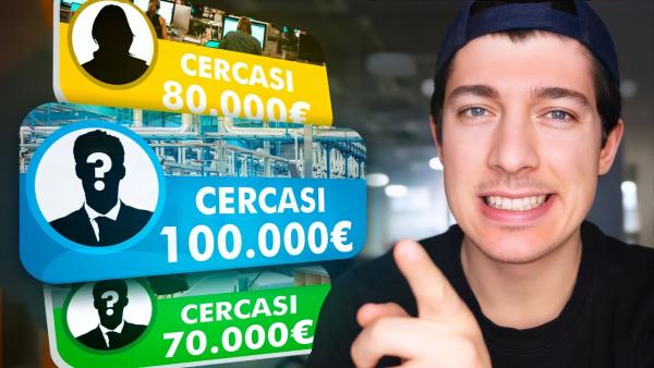 Copertina del video con Marcello Ascani in cui indica annunci di lavoro di professioni più richieste e ben pagate