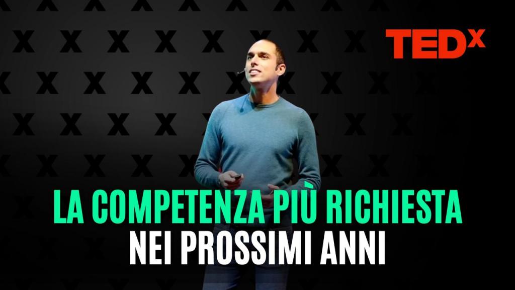 Clicca per riprodurre il video del TEDx di Gherardo Liguori dal titolo "La competenza più richiesta nei prossimi anni"