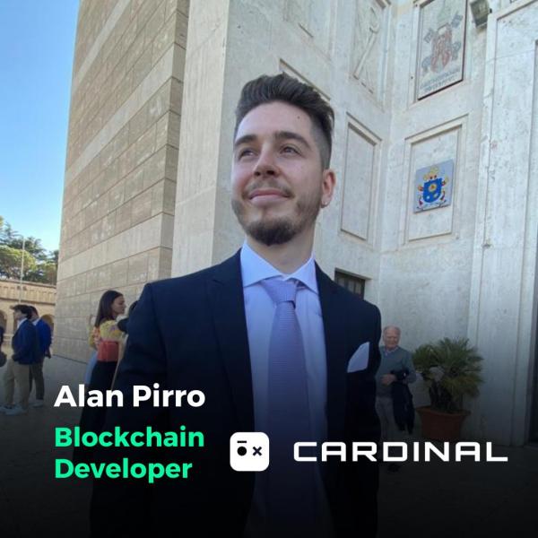 Alan Pirro, Blockchain Developer in Cardinal