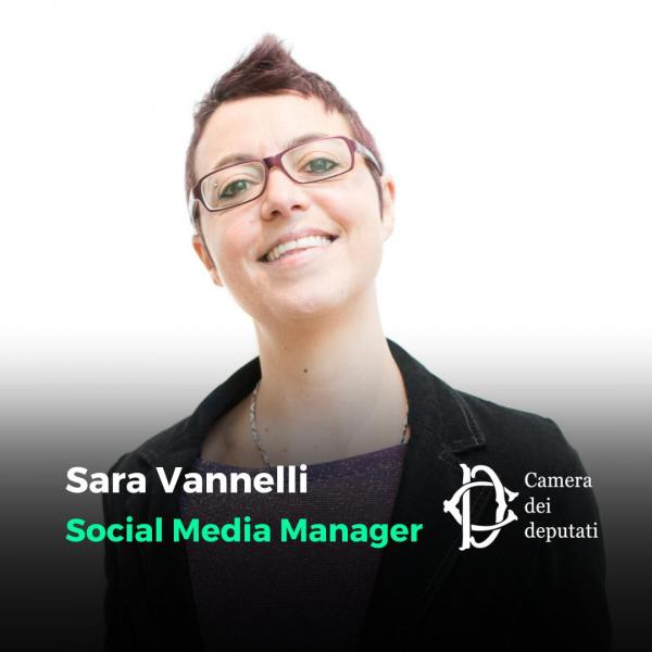 Sara Vannelli Social Media Manager in Camera dei Deputati