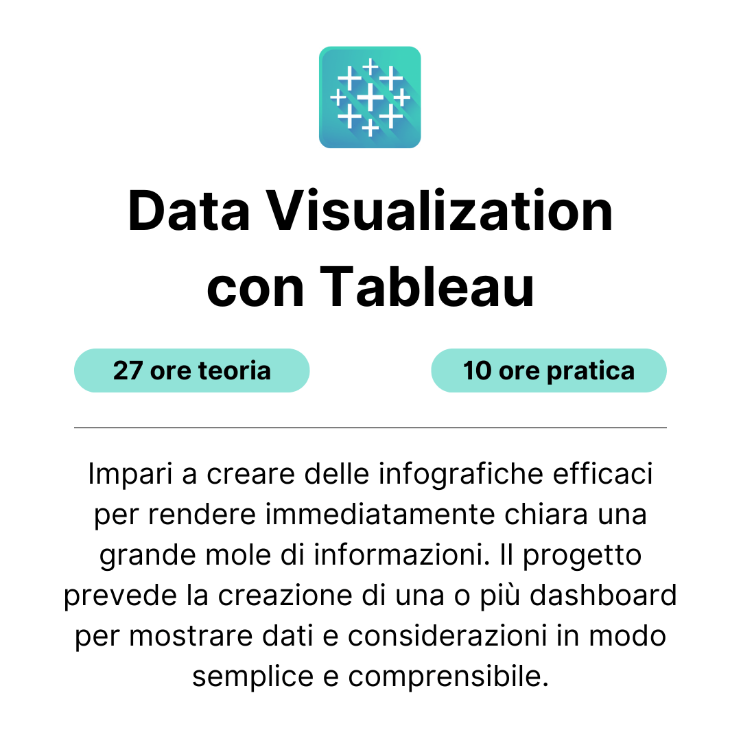 DATA VISUALIZATION CON TABLEAU