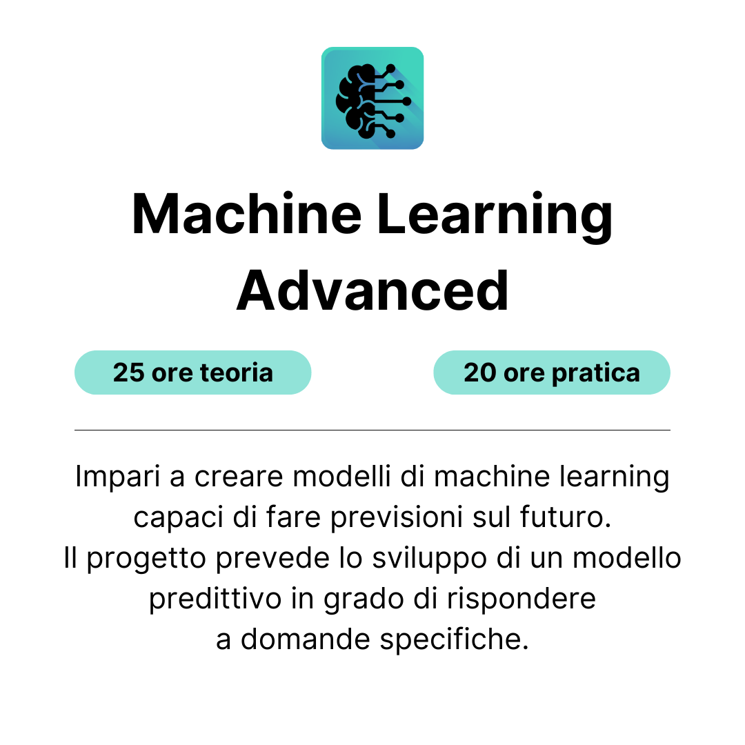 MACHINE LEARNING ADVANCED