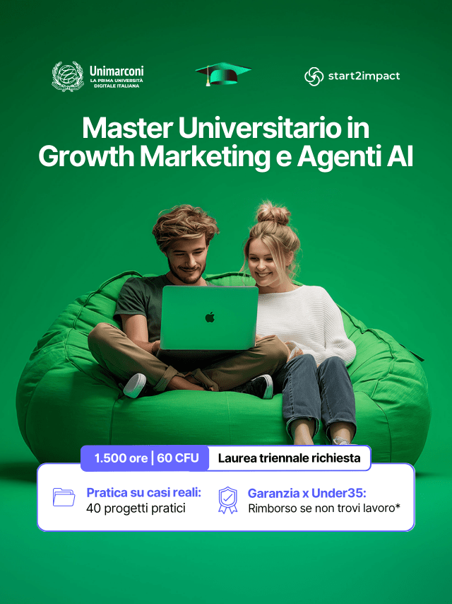 Master Universitario in Growth Marketing e Agenti AI