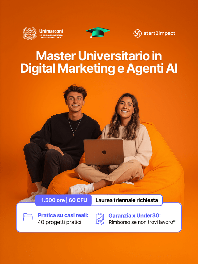 Master Universitario in Digital Marketing e Agenti AI